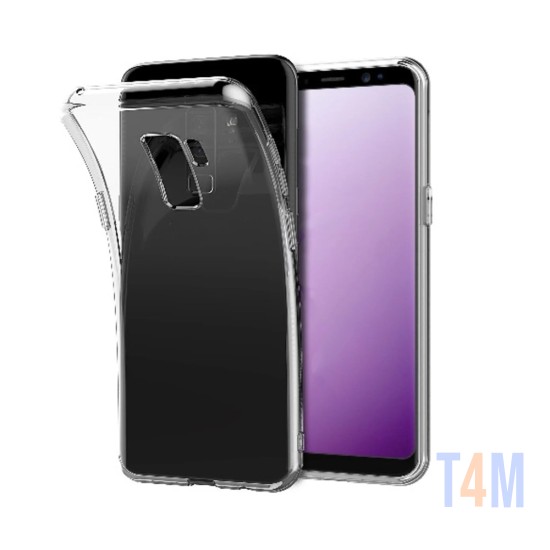 Silicone Hard Corners Case for Samsung S9 Transparent